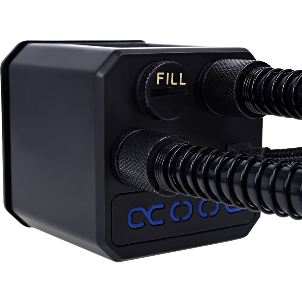 Alphacool eisbaer 360 waterkoeling (zwart, 4-pins pwm fan-connector)