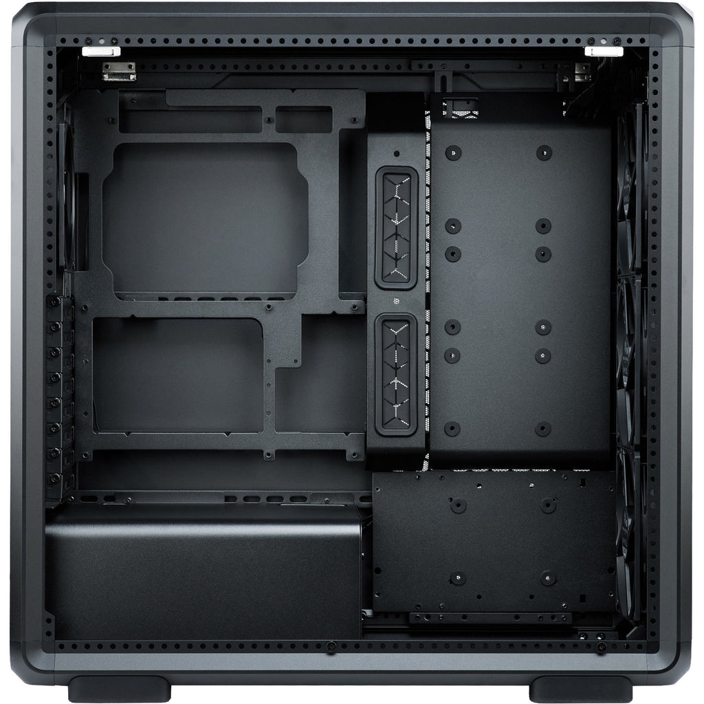 Cooler master masterframe 600 midi tower behuizing (zwart | 2x usb-a | 1x usb-c | tempered glass)