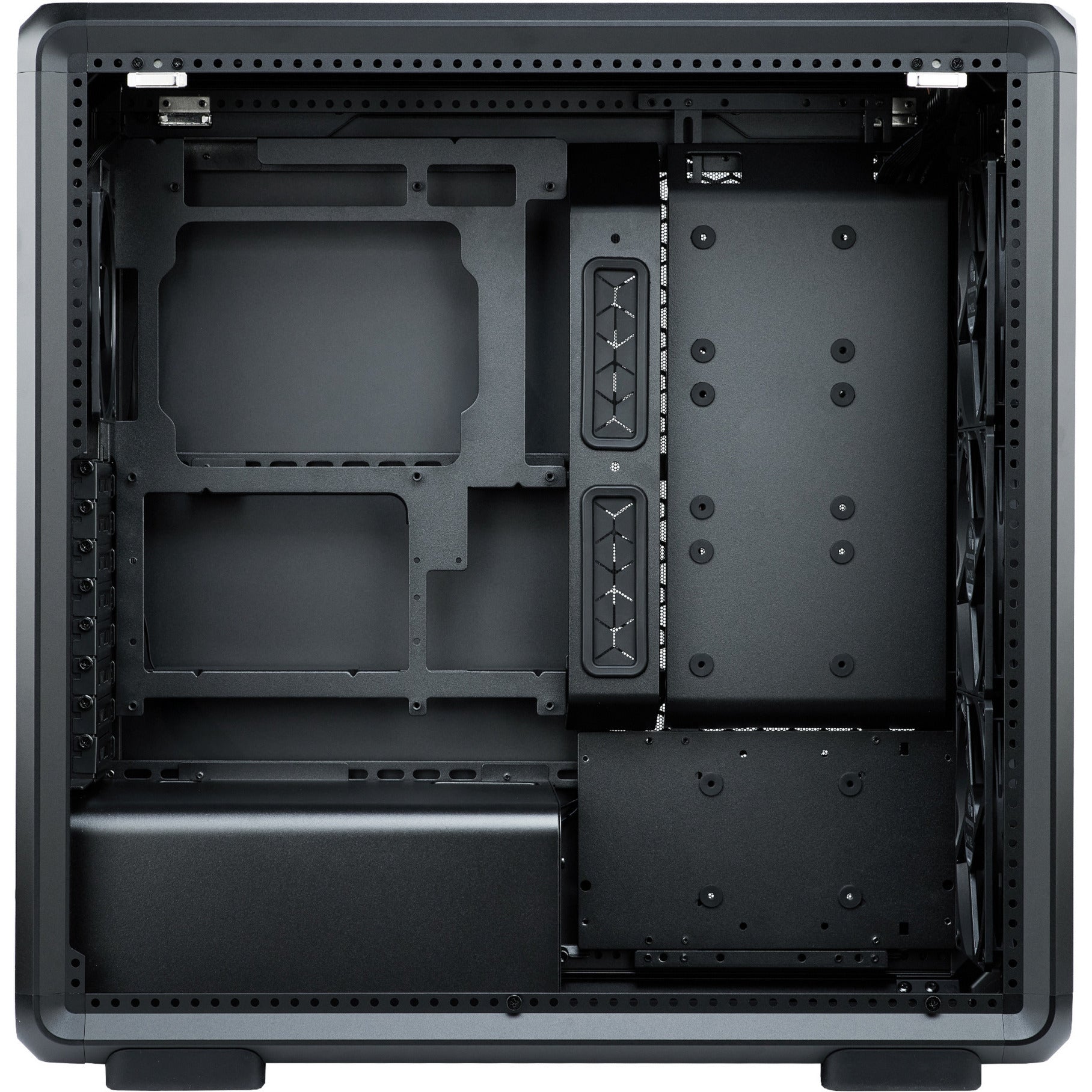 Cooler master masterframe 600 midi tower behuizing (zwart | 2x usb-a | 1x usb-c | tempered glass)