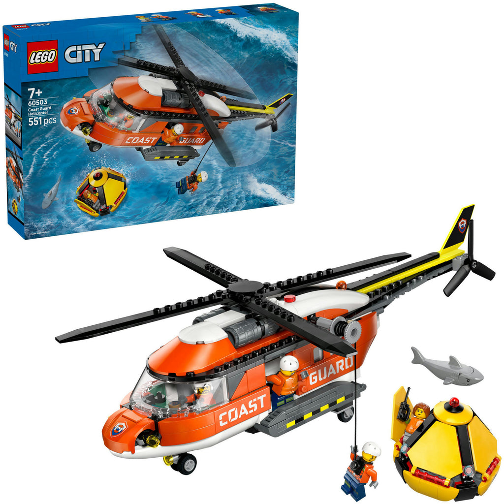 LEGO City 60503 Hubschrauber der Küstenwache