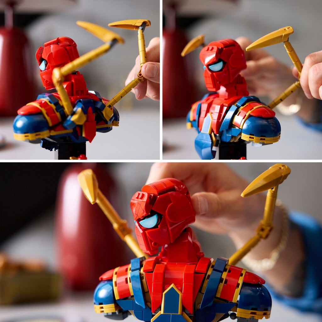 Lego Superhelden 76326 Iron Spider-Man Büste