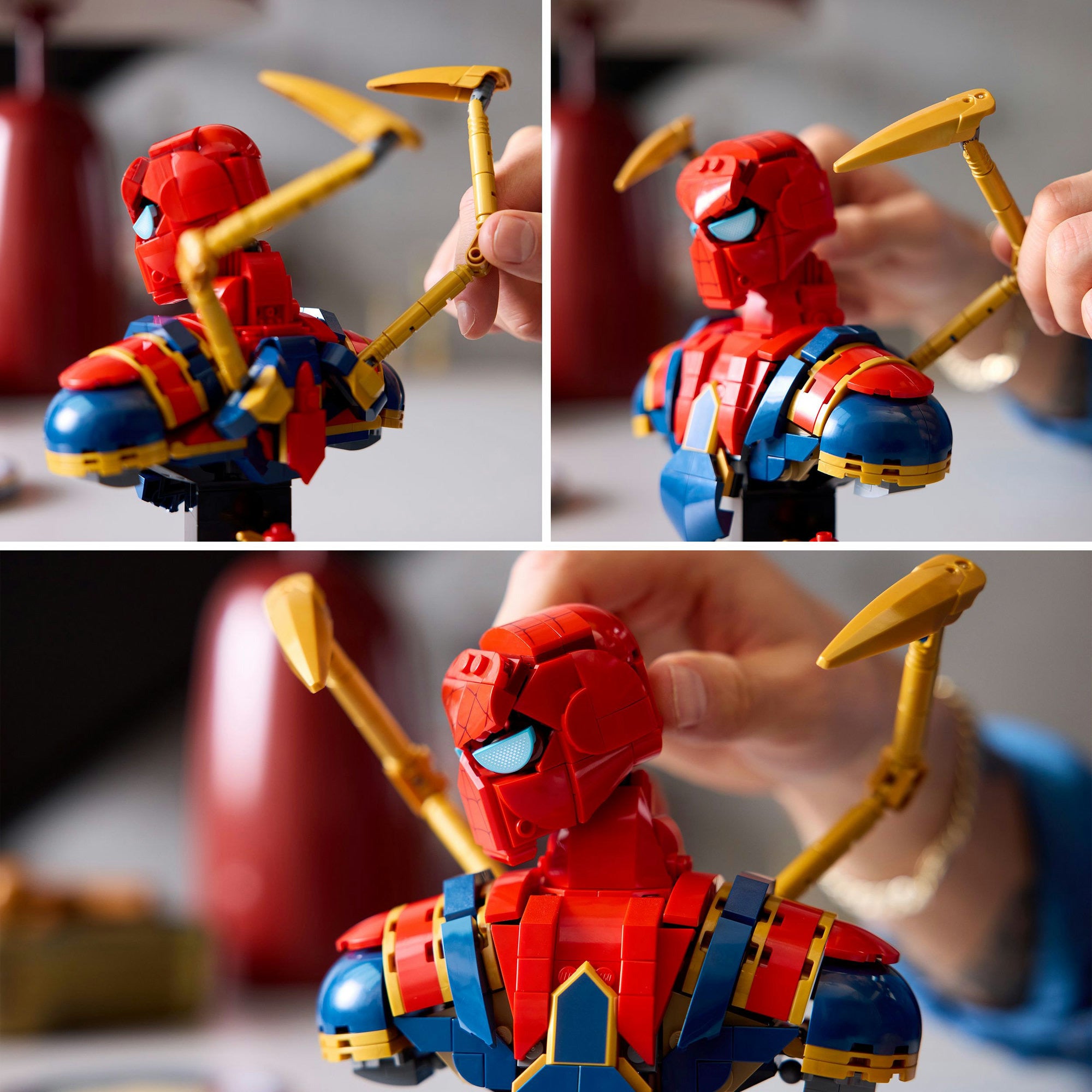 Lego Superhelden 76326 Iron Spider-Man Büste