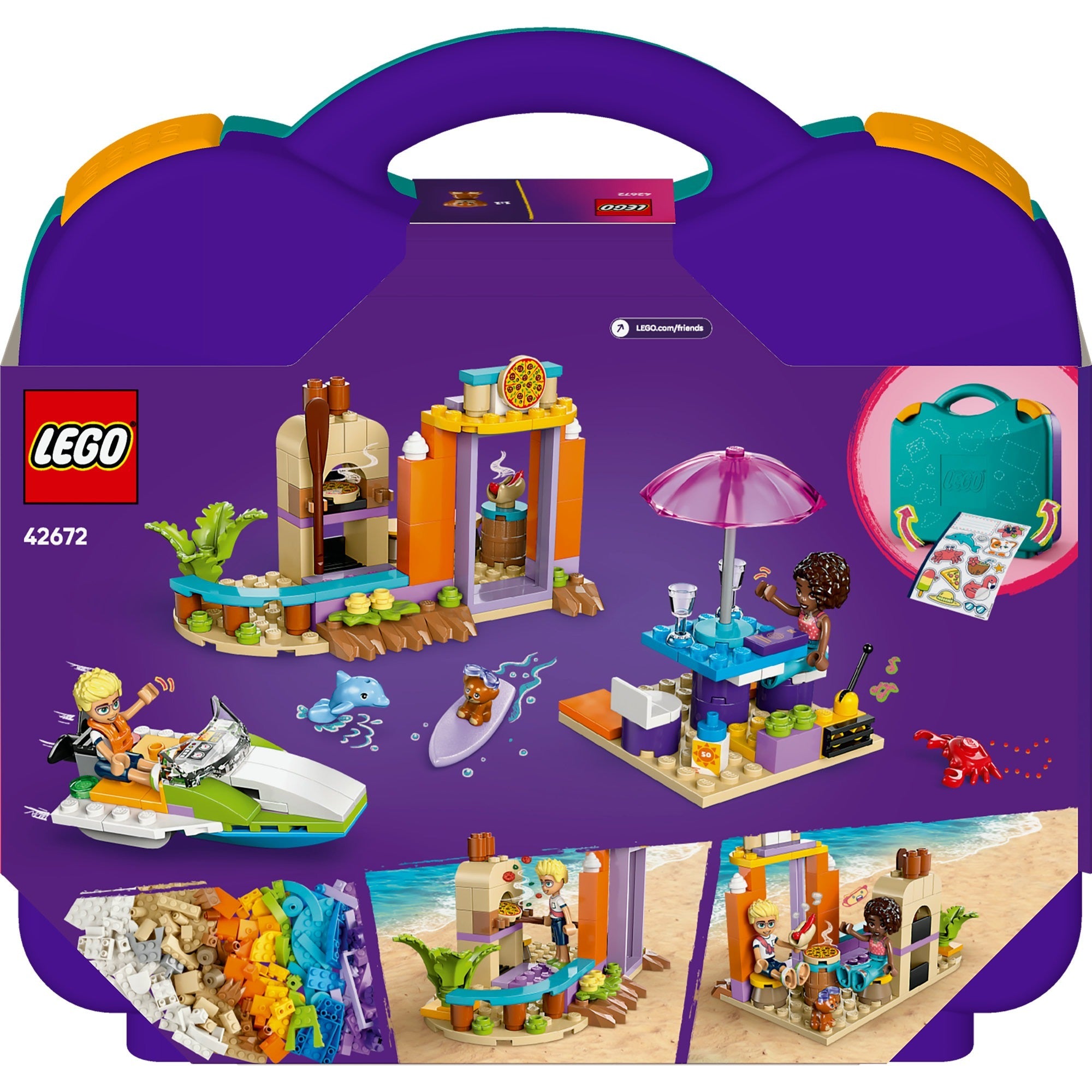 Lego 42672 Friends Kreativer Strandkoffer