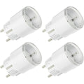 Shelly plug s gen3 slimme wifi, 4 stuks stekker (wit, matter, wifi, bluetooth)