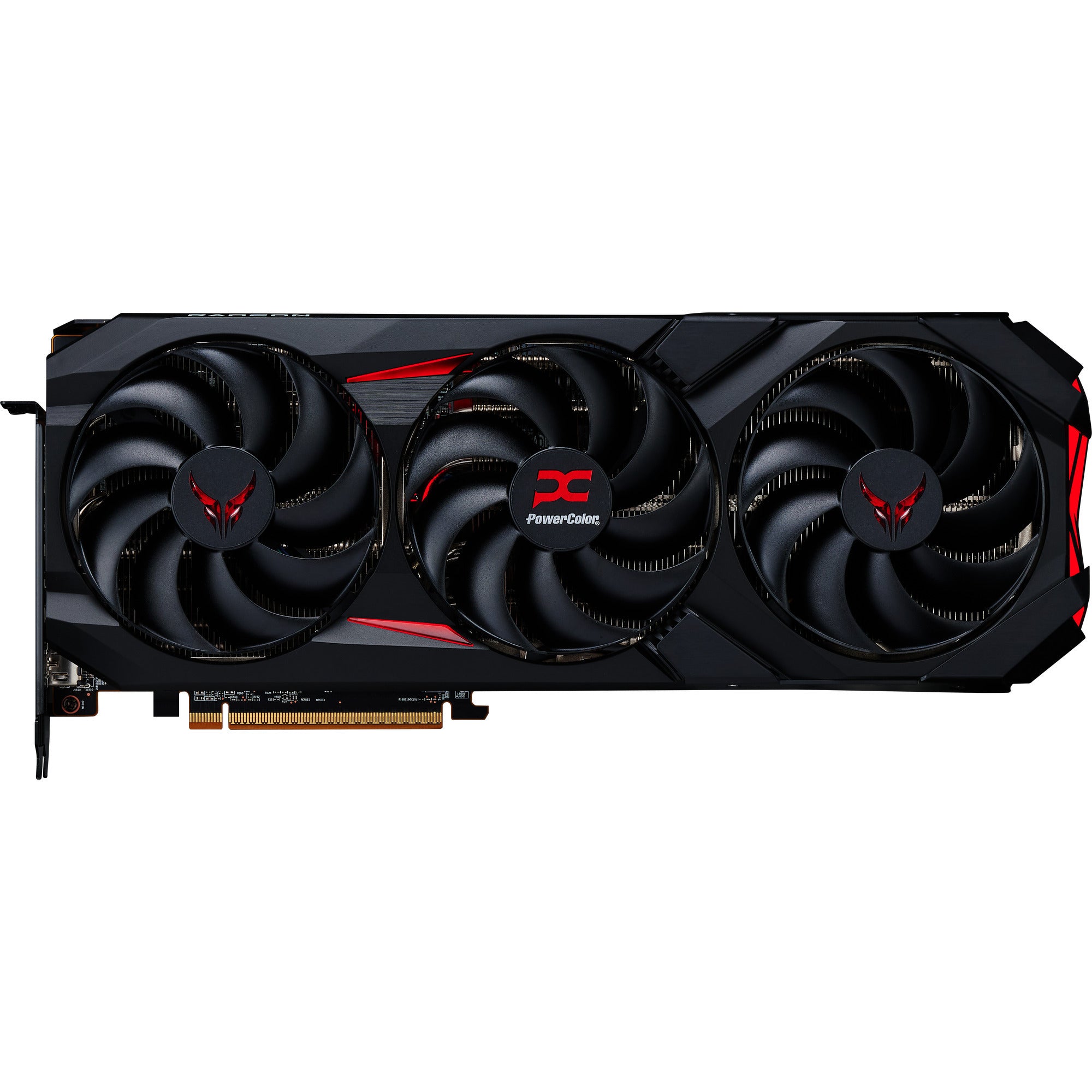 Powercolor radeon rx 9070 xt red devil 16gb oc backplate special edition grafische kaart (zwart, rdna4, gddr6, 3x displayport, 1x hdmi)