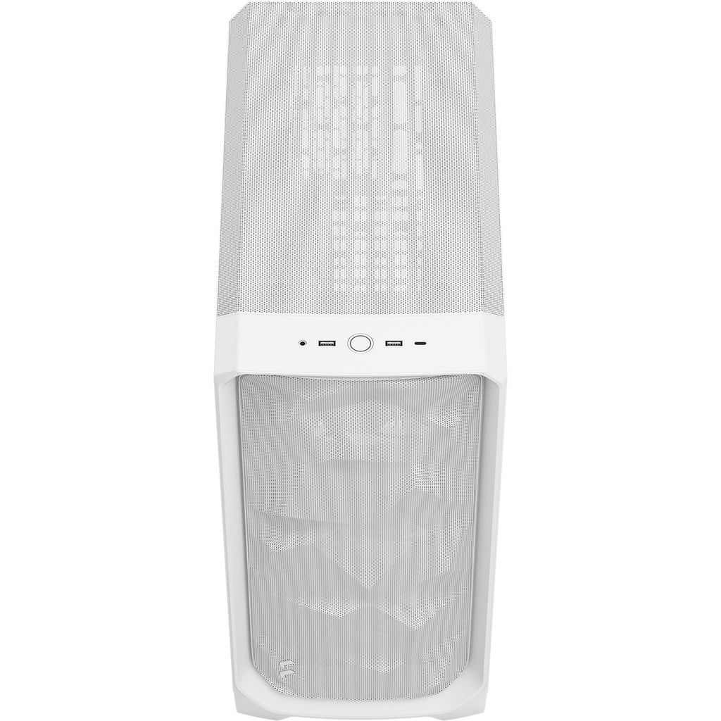 Fractal design meshify 3 midi tower behuizing (wit | 2x usb-a | 1x usb-c | tempered glass)