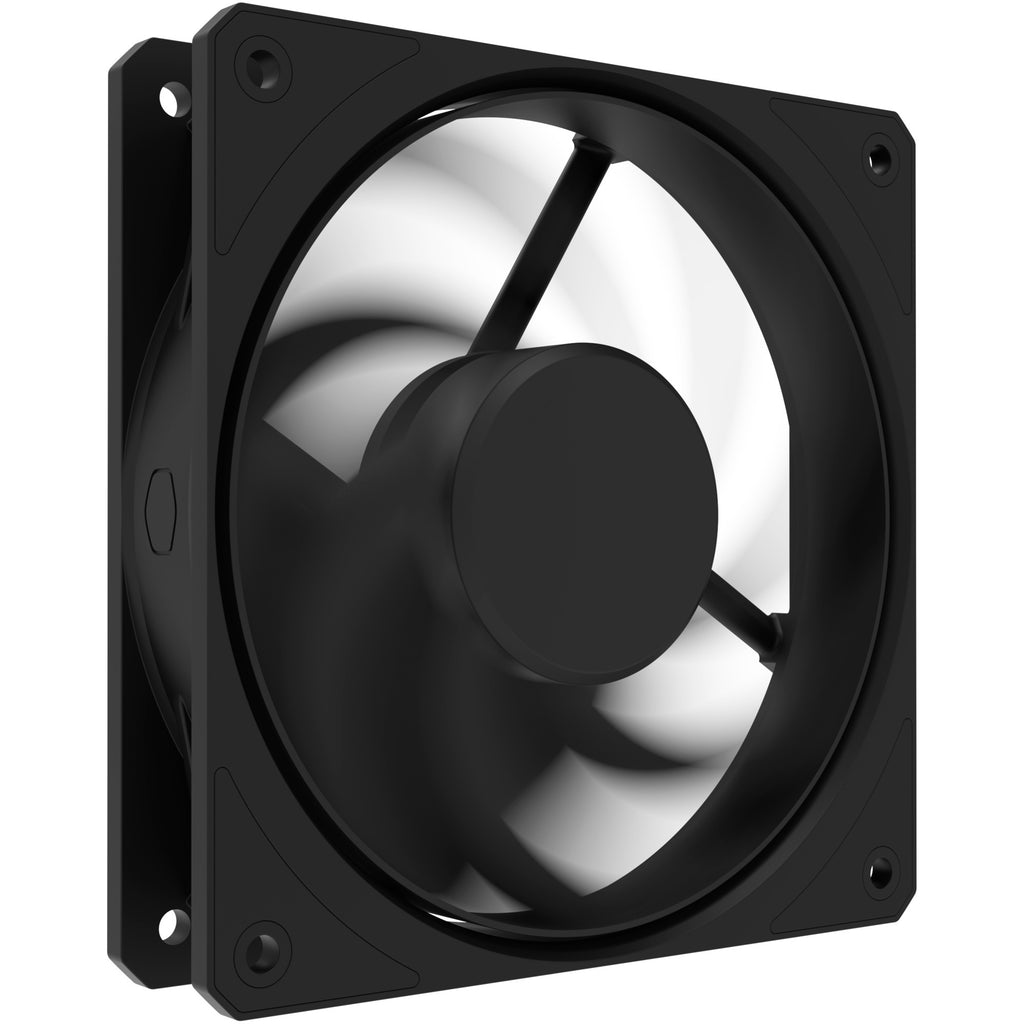 Cooler master mobius 120 black edition case fan (zwart, 120 x 120 x 25 mm, pwm)