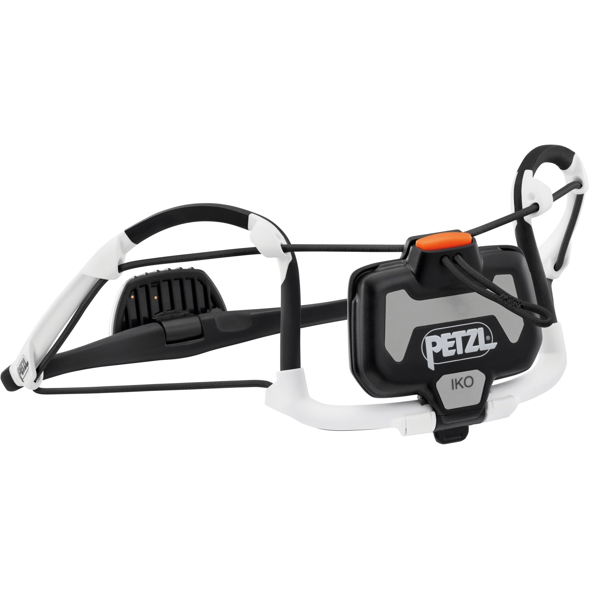 Petzl iko hoofdlamp ledverlichting (zwart wit)