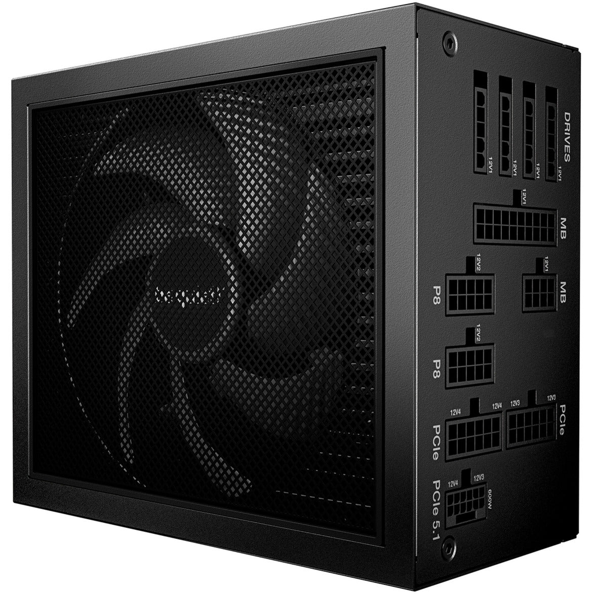 Be quiet! dark power 14 modulaire 1000 watt voeding (zwart, 1x 12v-2x6, 4x pcie)