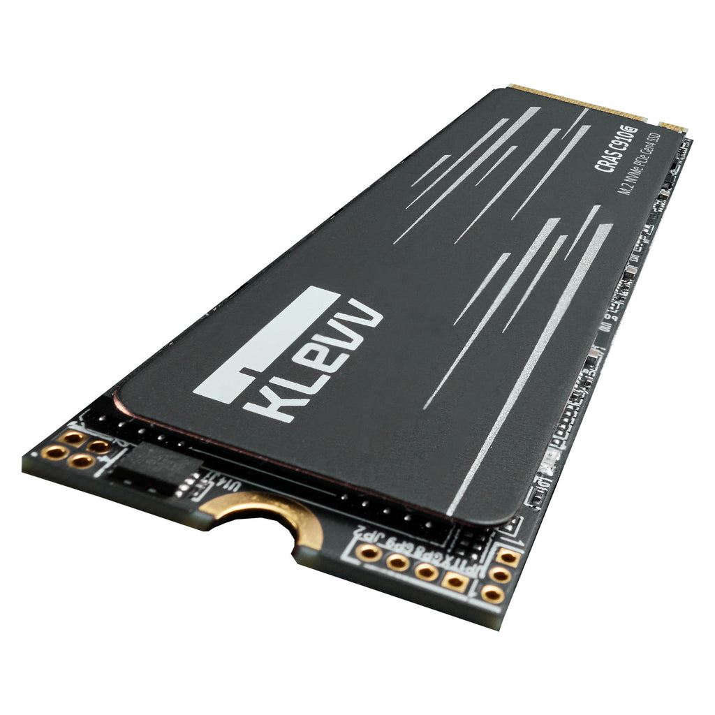 Klevv cras c910g 4 tb ssd (zwart, k04tbm2sp0-10g, pcie gen 4.0 x4, nvme 2.0)