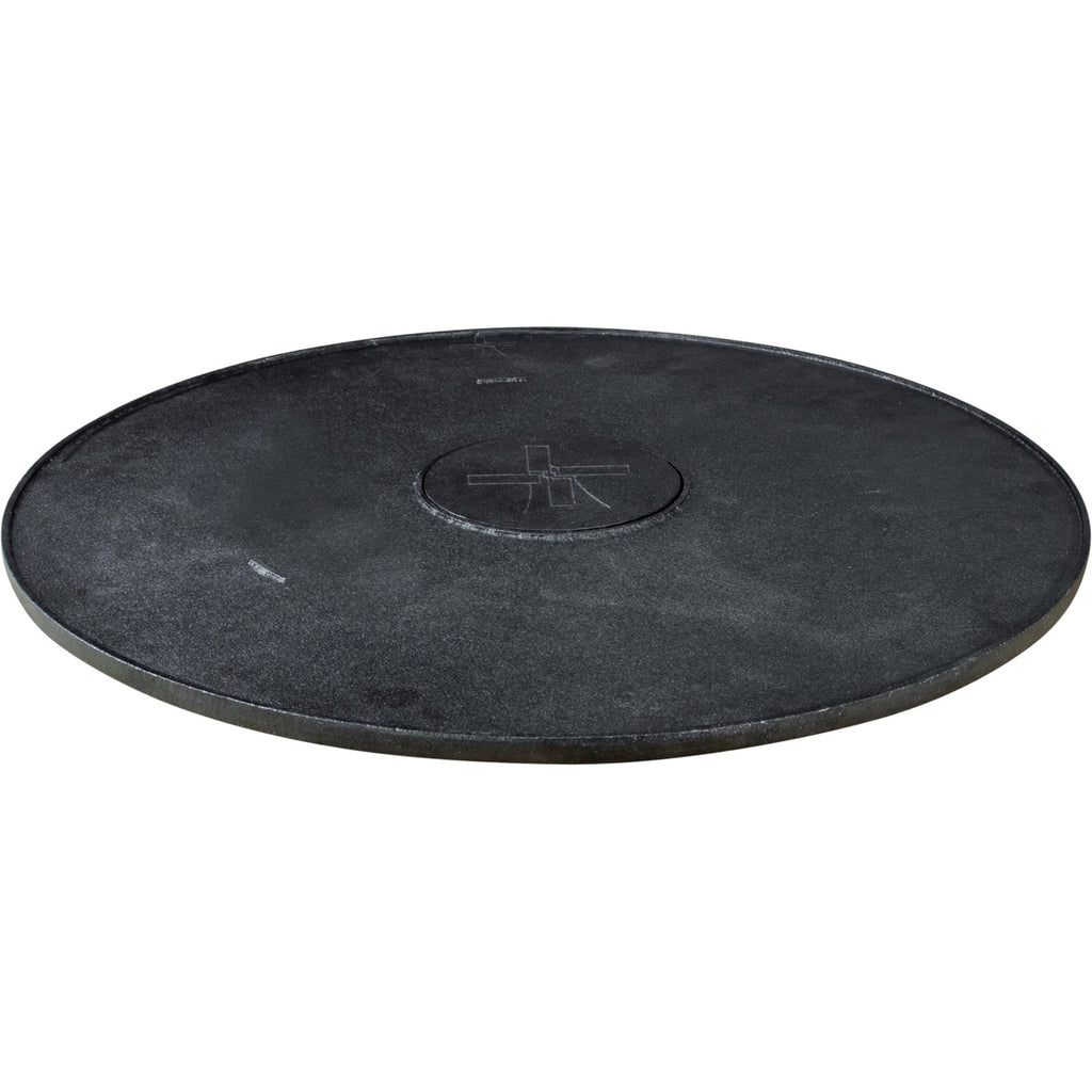 The windmill plancha grillplaat (zwart, 75 cm)