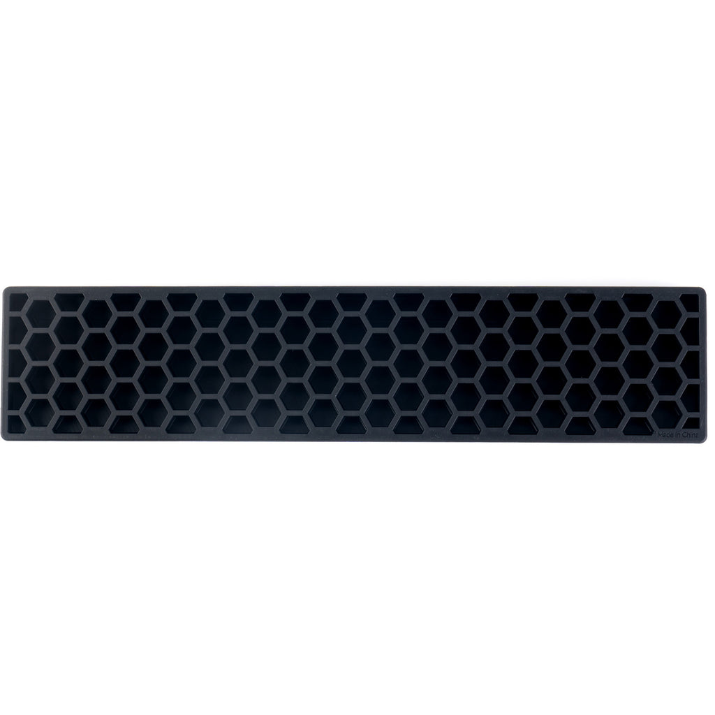Keychron silicone palm rest voor k5 se k5 max k5 pro polssteun (zwart, low profile)