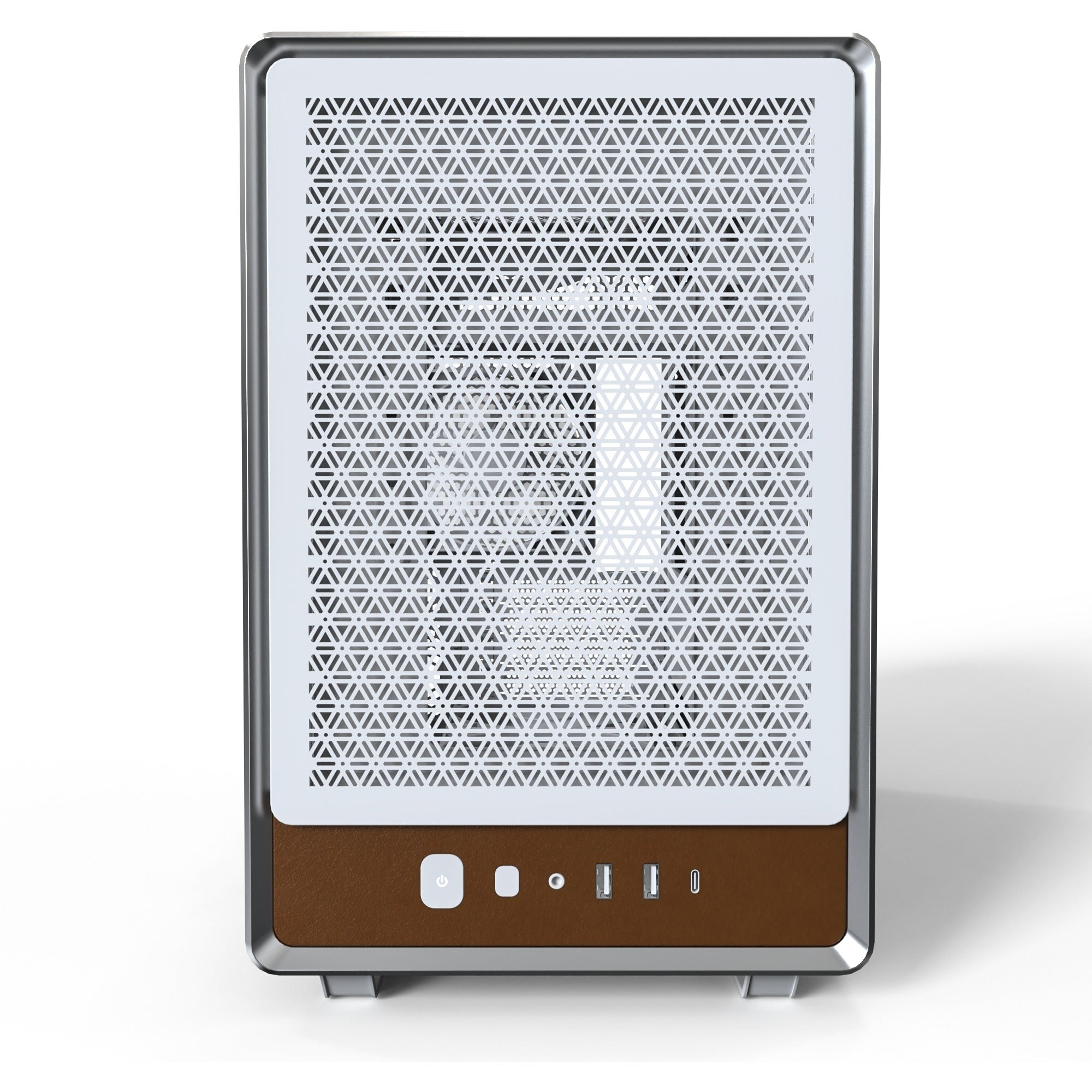Montech heritage pro midi tower behuizing (wit beige | 2x usb-a | 1x usb-c)