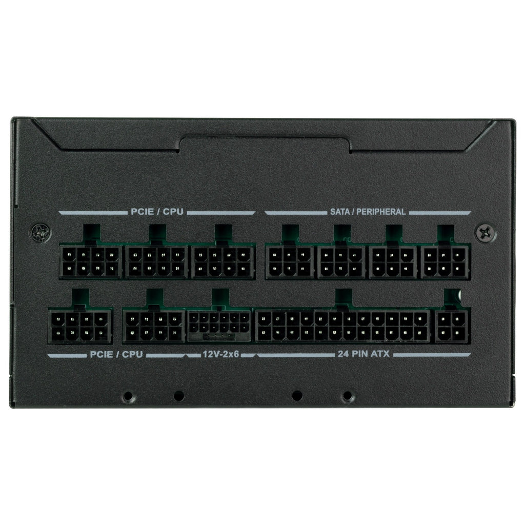 Silverstone hela 850r platinum modulaire 850 watt voeding (zwart, 4x pcie)