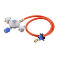 Cadac dual power pak drukregelaar (30mbar, met 85cm gasslang)