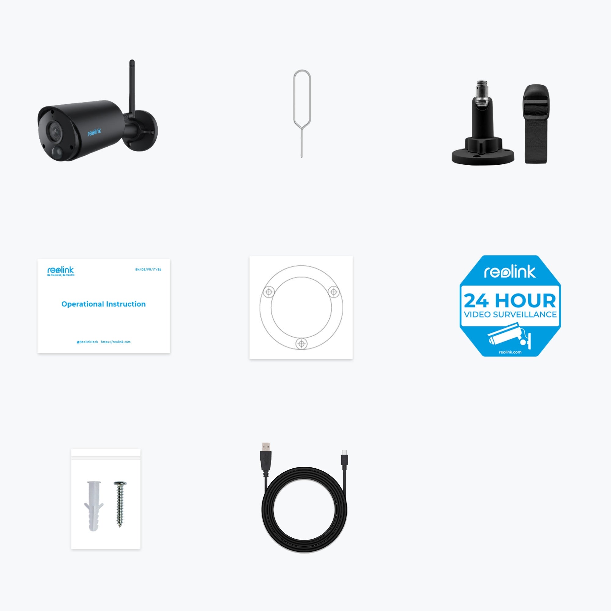 Reolink b320-b beveiligingscamera (zwart)