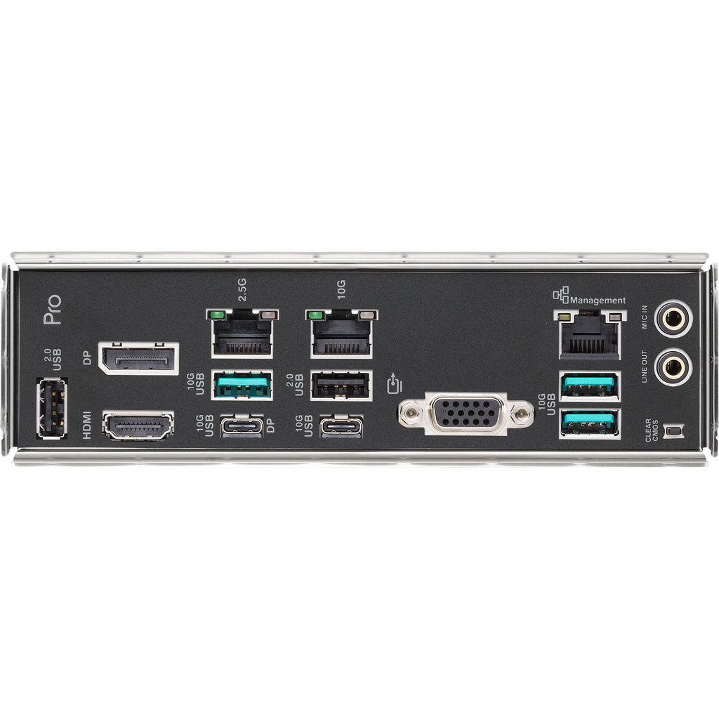 Asus pro ws b850m-ace se socket am5 moederbord (raid, 10gb-lan, sound, µatx)