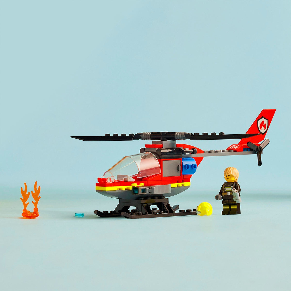 Lego city 60411 brandweerhelikopter