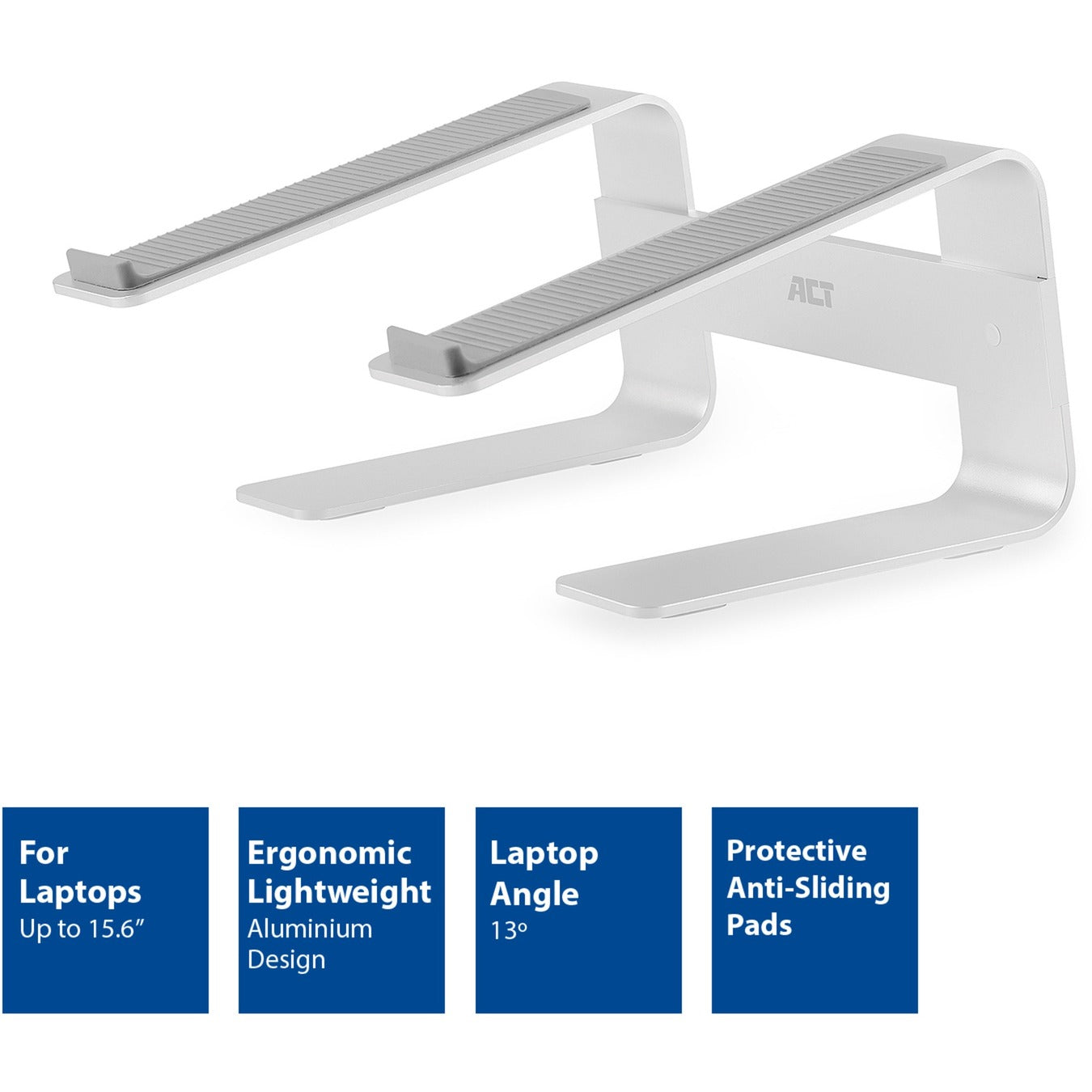 ACT Connectivity Laptopständer aus Aluminium