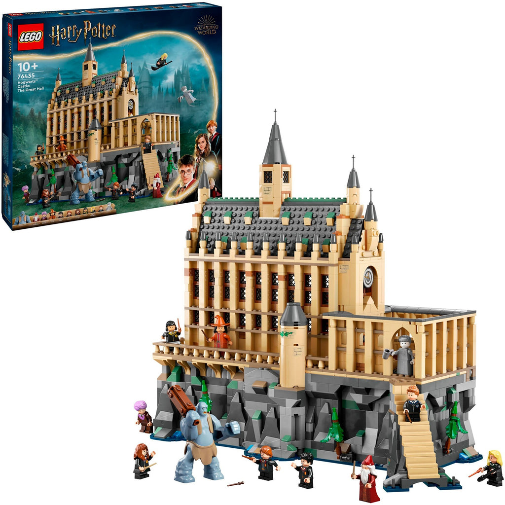 Lego harry potter - kasteel zweinstein: de grote zaal constructiespeelgoed (76435)