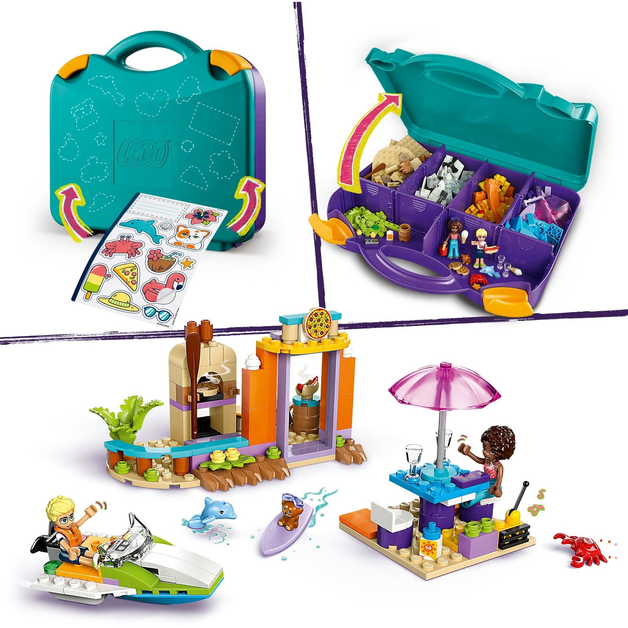 Lego 42672 Friends Kreativer Strandkoffer