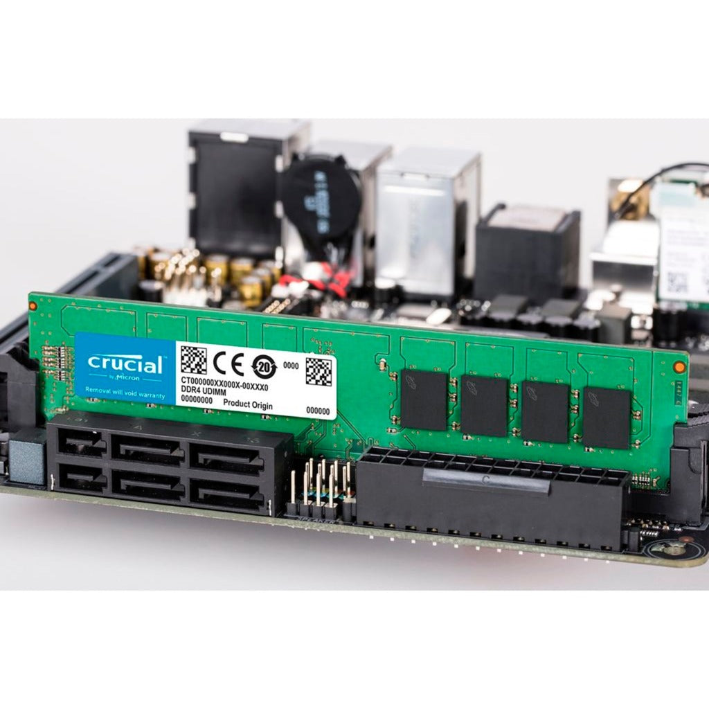 Crucial 8 gb ddr4-3200 werkgeheugen (ct8g4dfra32a, retail)