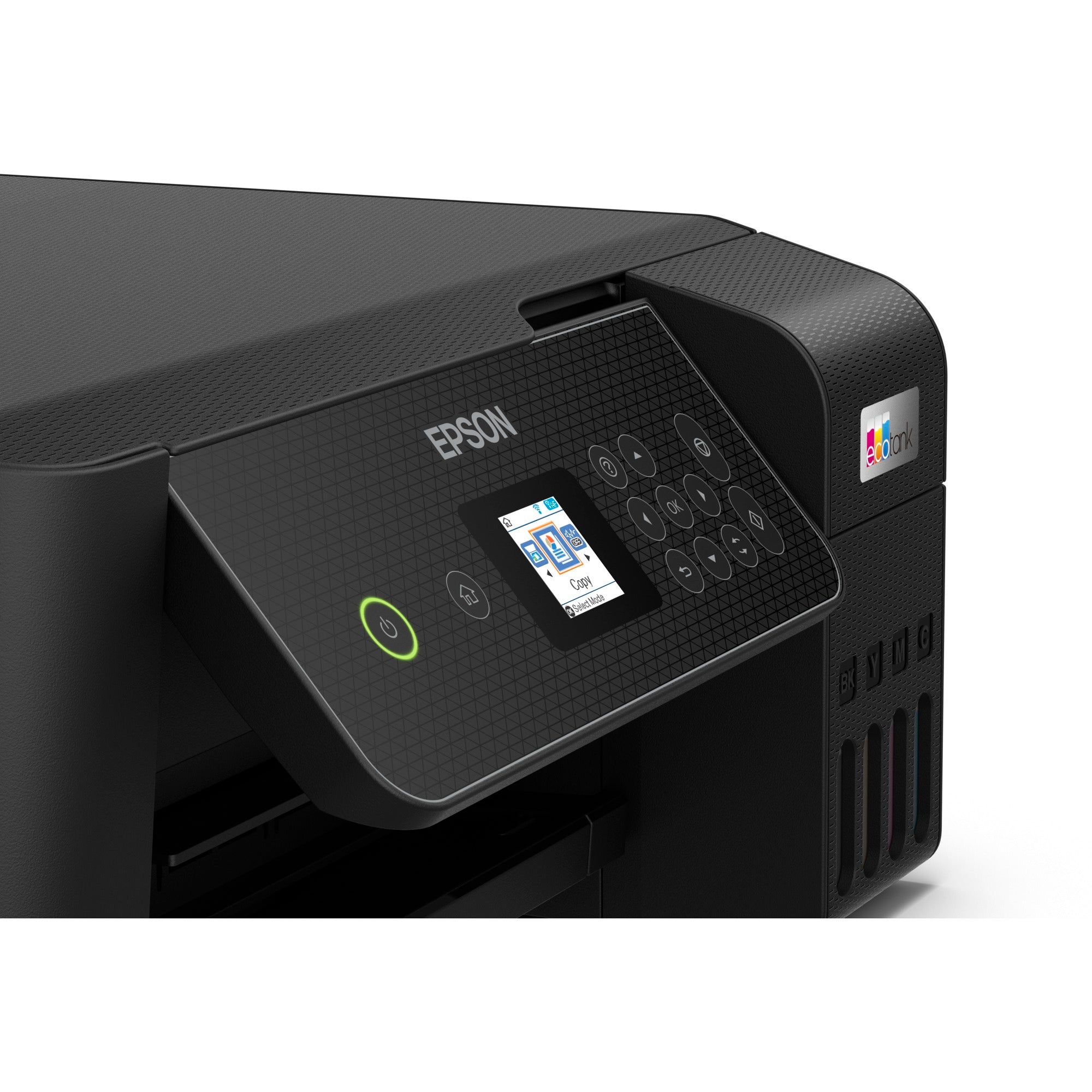 Epson ecotank et-2870 a4 multifunctionele wi-fi-printer met inkttank all-in-one inkjetprinter (zwart, scannen, kopiëren, inclusief tot 3 jaar inkt)