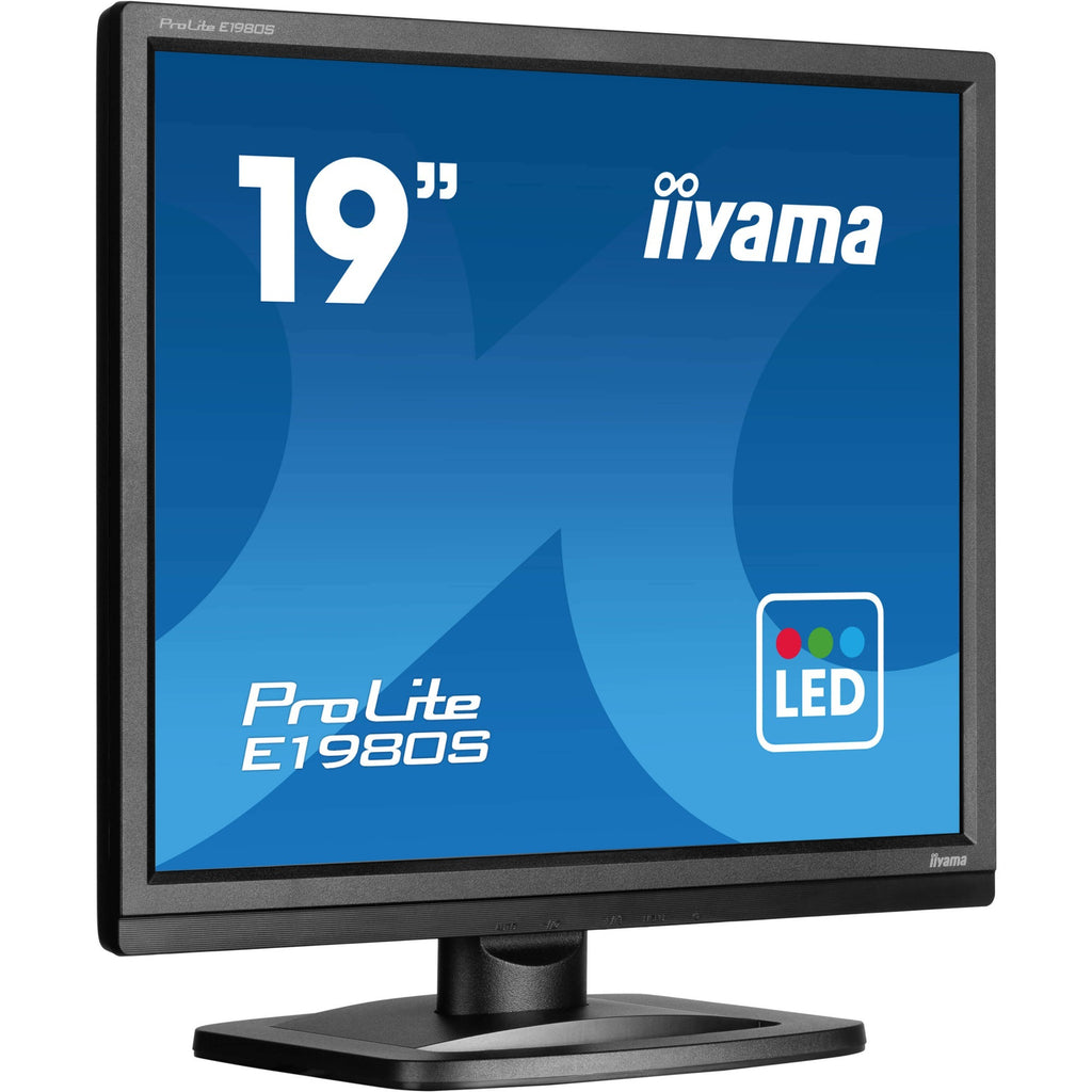 Iiyama prolite e1980s-b1 19 monitor (zwart, 1x displayport, 1x hdmi)