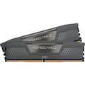 Corsair vengeance 64 gb ddr5-6000 (2x 32 gb) werkgeheugen (grijs, cmk64gx5m2b6000z30, xmp, expo)