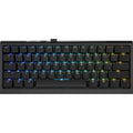 Ducky one x mini wireless rgb mechanisch toetsenbord (zwart, us lay-out (qwerty), inductive, 60%, hot-swappable, pbt, 2.4 ghz | bluetooth | usb-c)