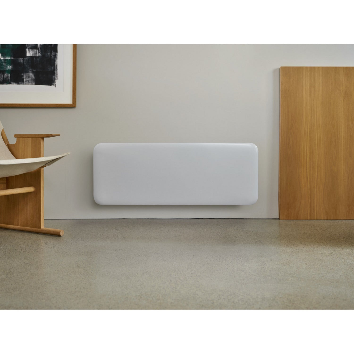Mill steel wifi paneelverwarming pa1300wifi4, 1300 watt convector (wit, wifi 2,4 ghz (wifi 6), bluetooth 5.2, zigbee 3.0 + app)