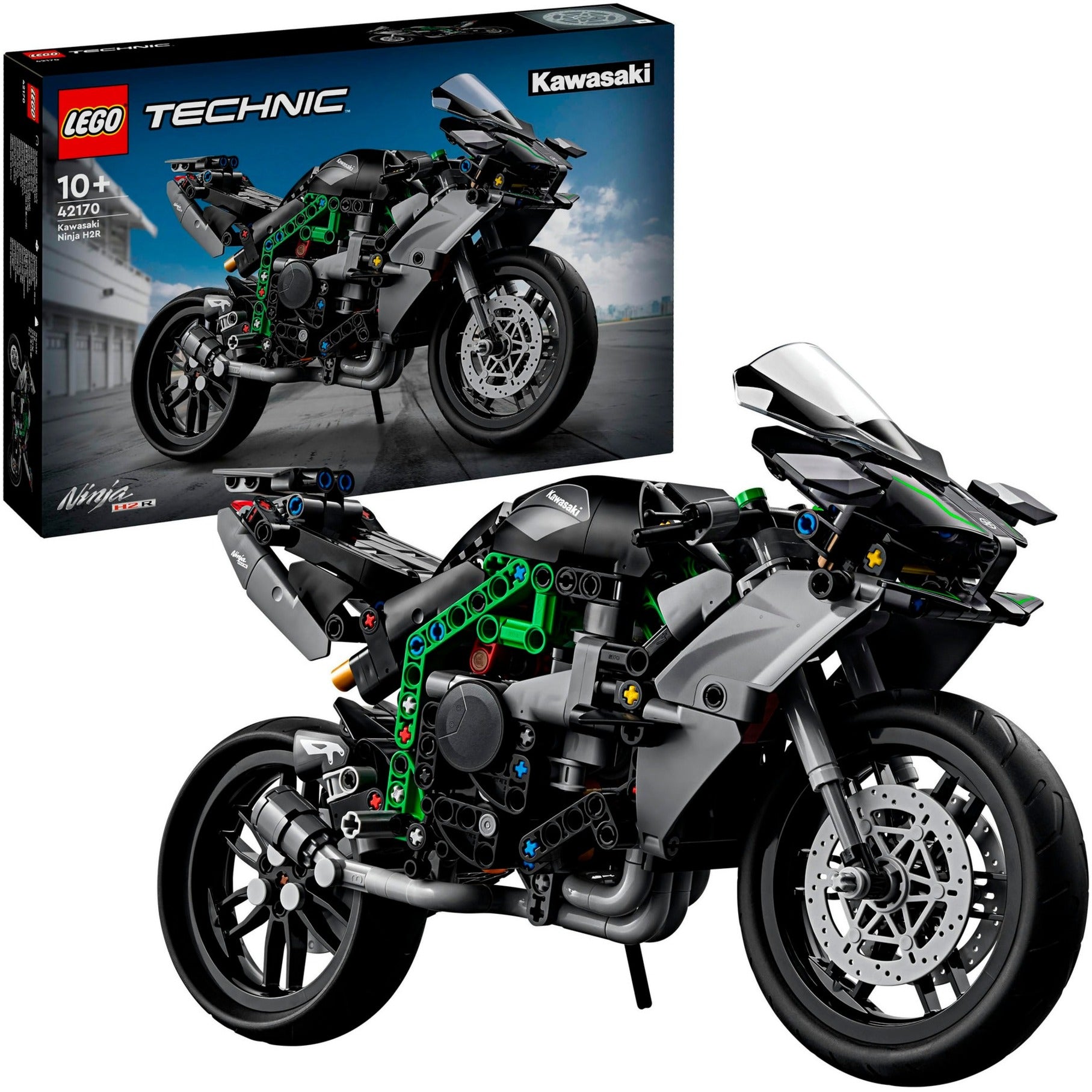 LEGO Technic 42170 Kawasaki Ninja H2R Motorrad