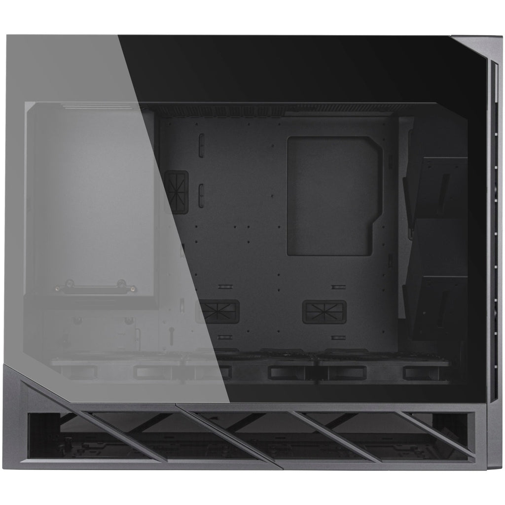 Silverstone alta f2 big tower behuizing (zwart | 4x usb-a | 1x usb-c | tempered glass)