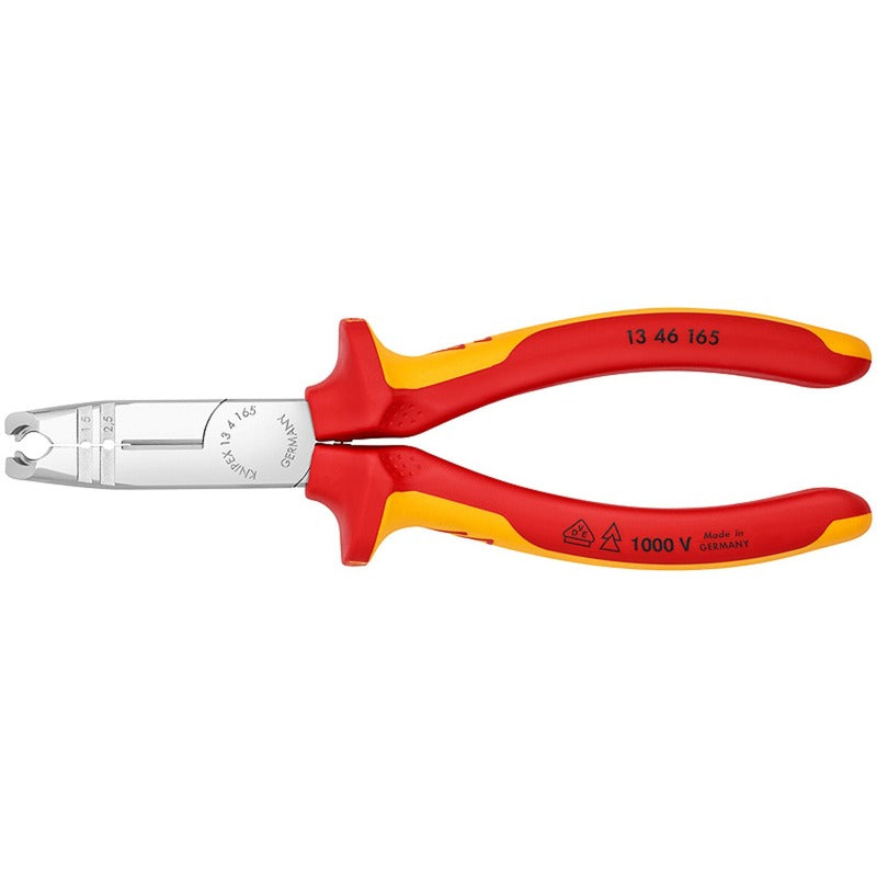 Knipex ontmantelingstang slanke kop 165 mm vde