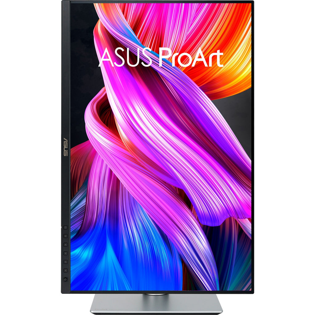 Asus proart pa248crv 24 monitor (zwart zilver, 2x hdmi, 2x displayport, 4x usb-a, usb-c)