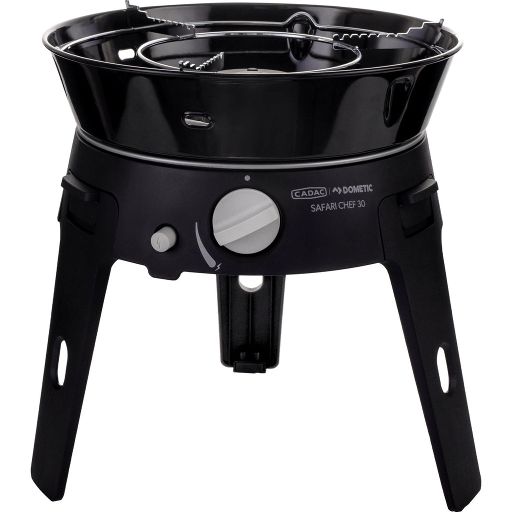 Cadac safari chef 30 lp deluxe gasbarbecue (ø 30 cm)