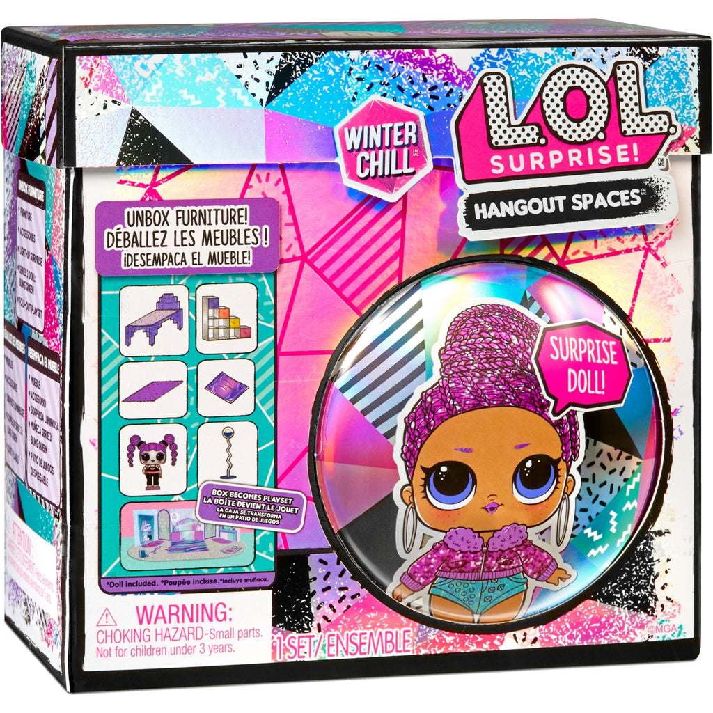 MGA Entertainment Super Raschung! Winter Chill Hangout Spaces Sty