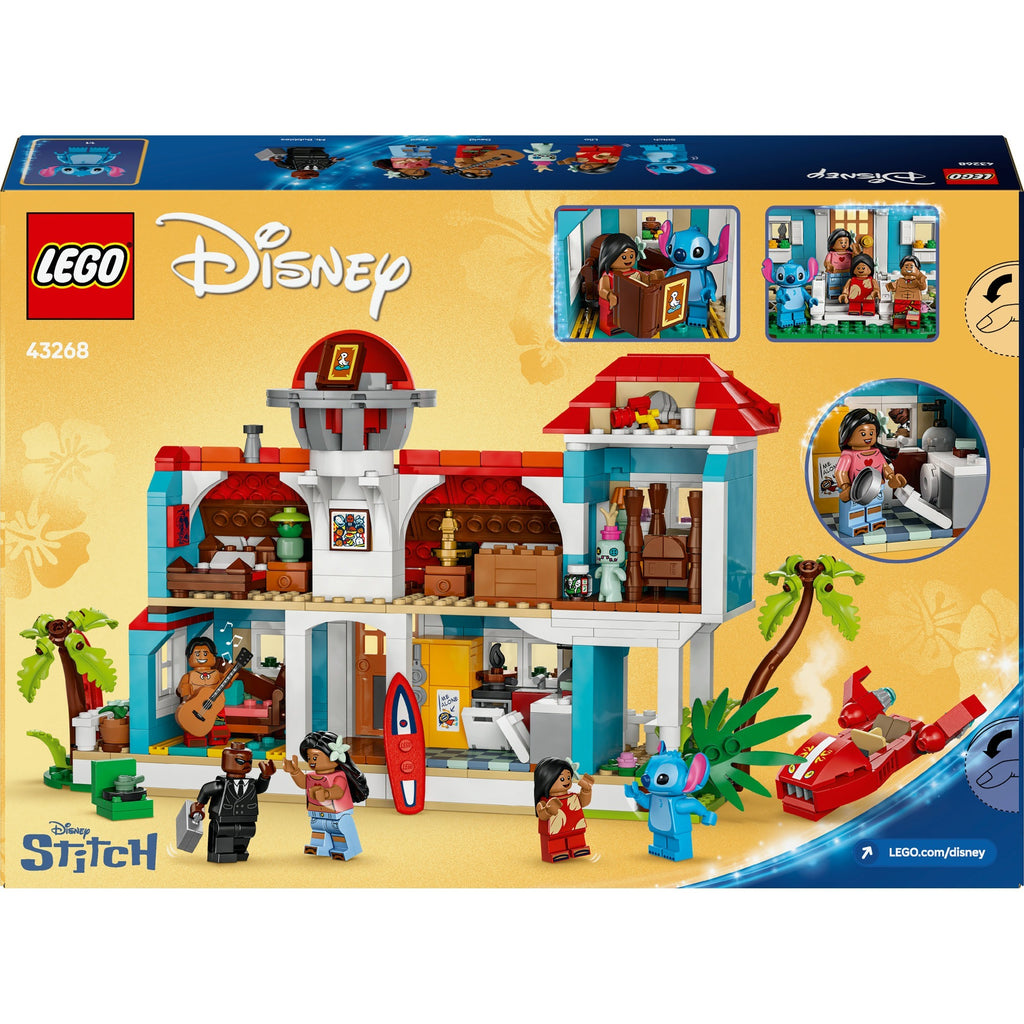 Lego ® disney lilo en stitch strandhuis - 43268