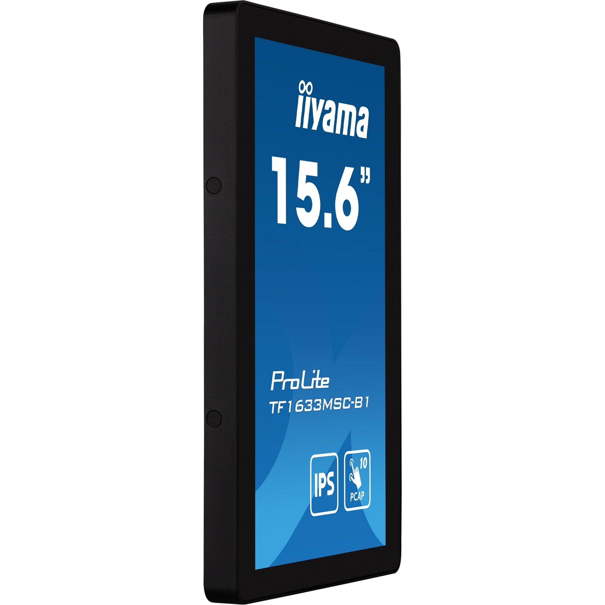 Iiyama prolite tf1633msc-b1 15.6 touchscreen monitor (zwart, hdmi, displayport, 2x usb-a)