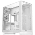 Thermaltake view 390 tg snow midi tower behuizing (wit | 2x usb-a | 1x usb-c | tempered glass)