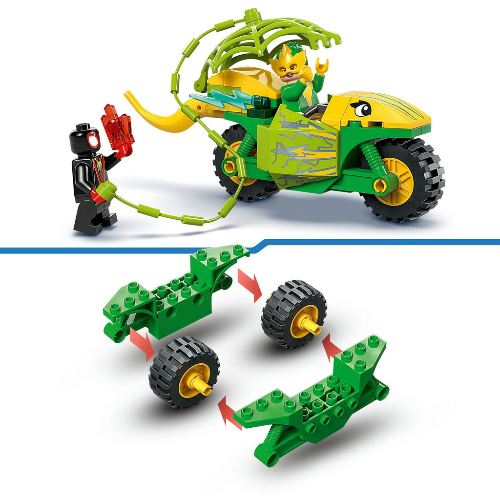 LEGO Spidey 11198 Spider und Electro Verfolgungsjagd mit Dinosaurierfahrzeugen