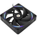 Nzxt f140x rgb case fan (zwart, 140 x 140 x 30 mm, pwm)