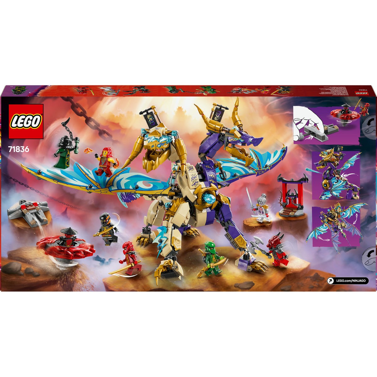 LEGO Ninjago 71836 Bogendrache der Konzentration