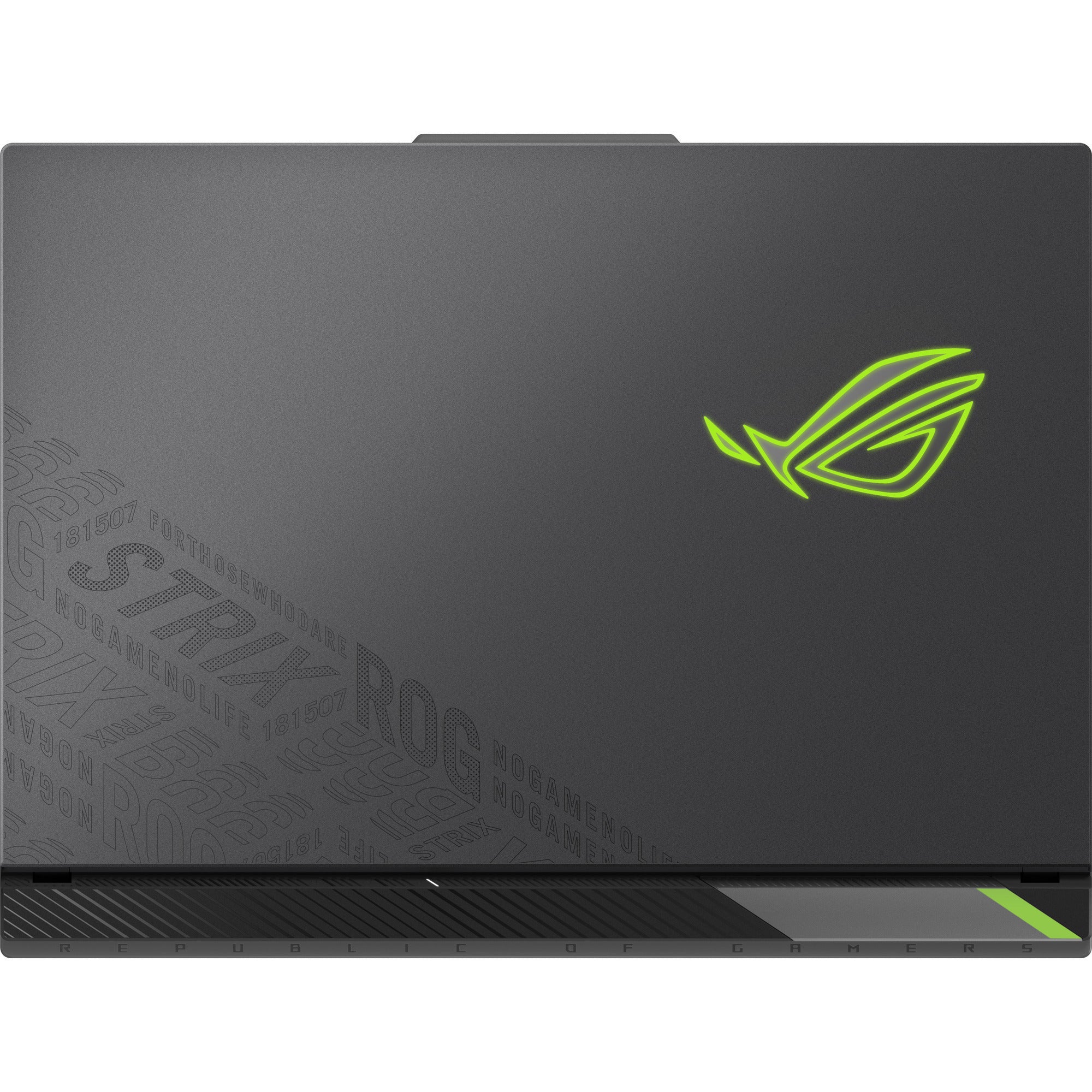 Asus rog strix g16 g614fr-s5252w 16 gaming laptop (grijs groen | r9 9955hx | rtx 5070 ti | 16 gb | 1 tb ssd)