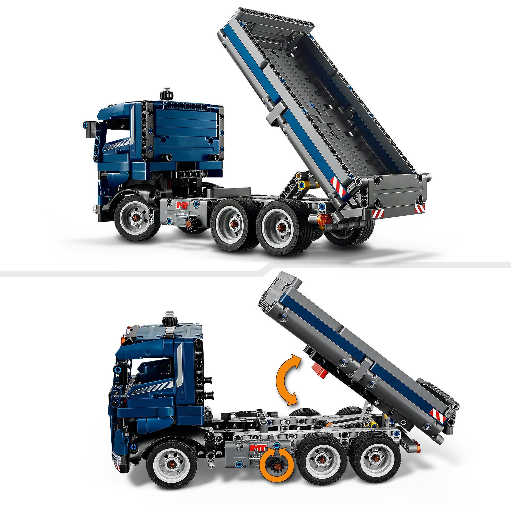Lego technic 42203 vrachtwagen met kiepfunctie