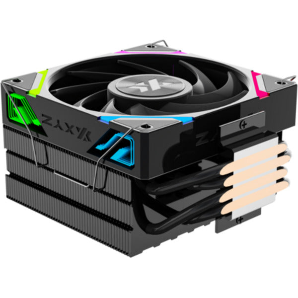 Xyz pc gear thermax 4 rgb cpu-koeler (zwart, argb, pwm)