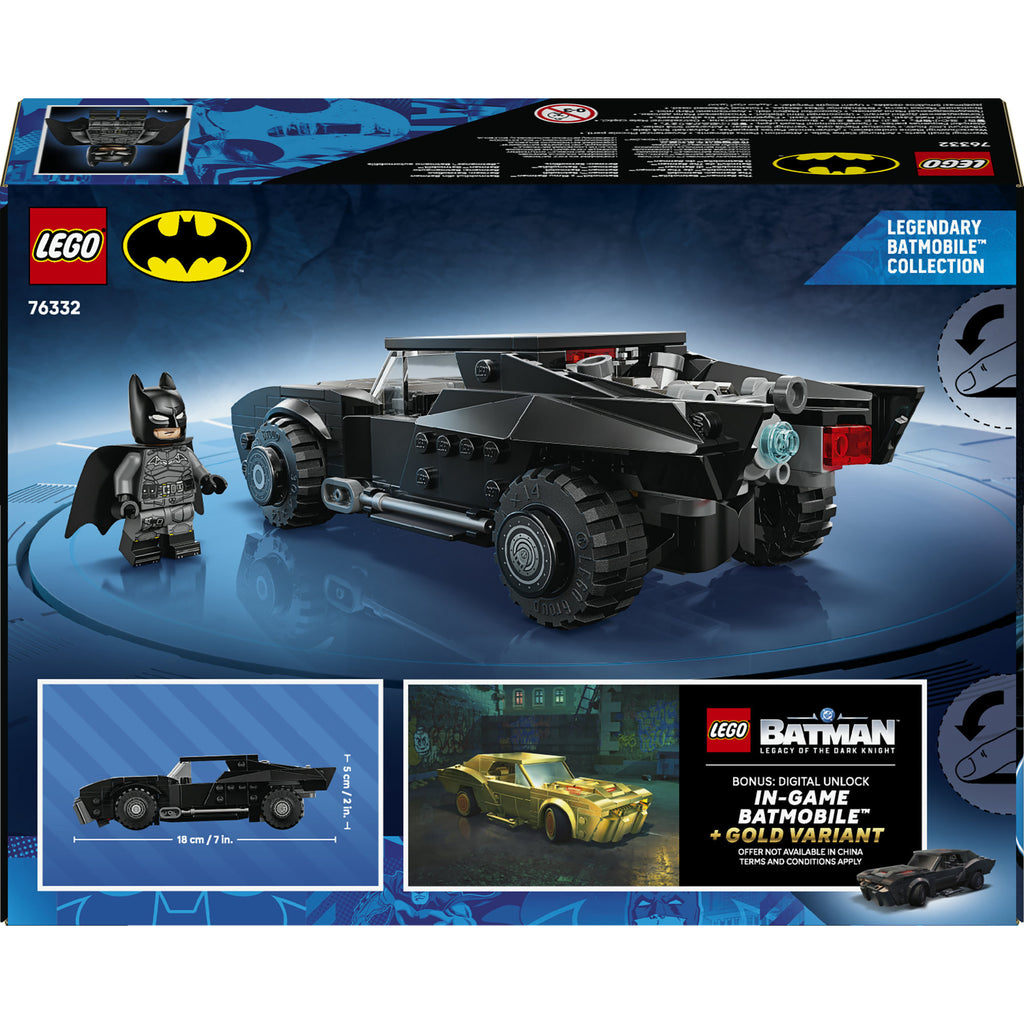 Lego super heroes 76332 the batman batmobile