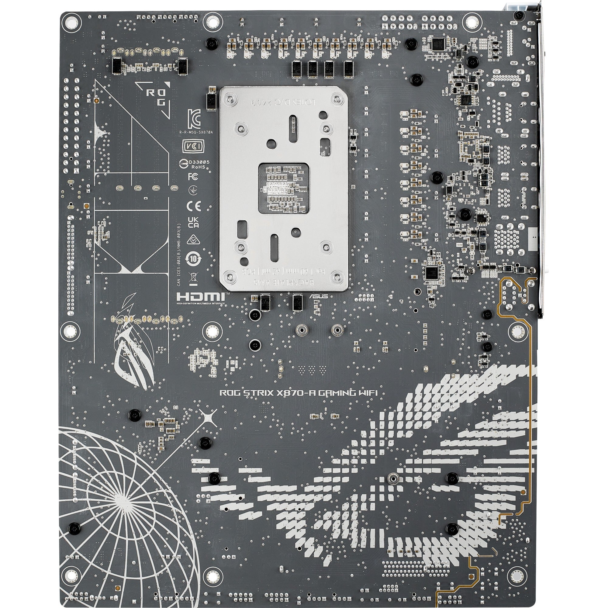 Asus rog strix x870-a gaming wifi socket am5 moederbord (2,5gb-lan, wi-fi 7, bt, sound, atx)