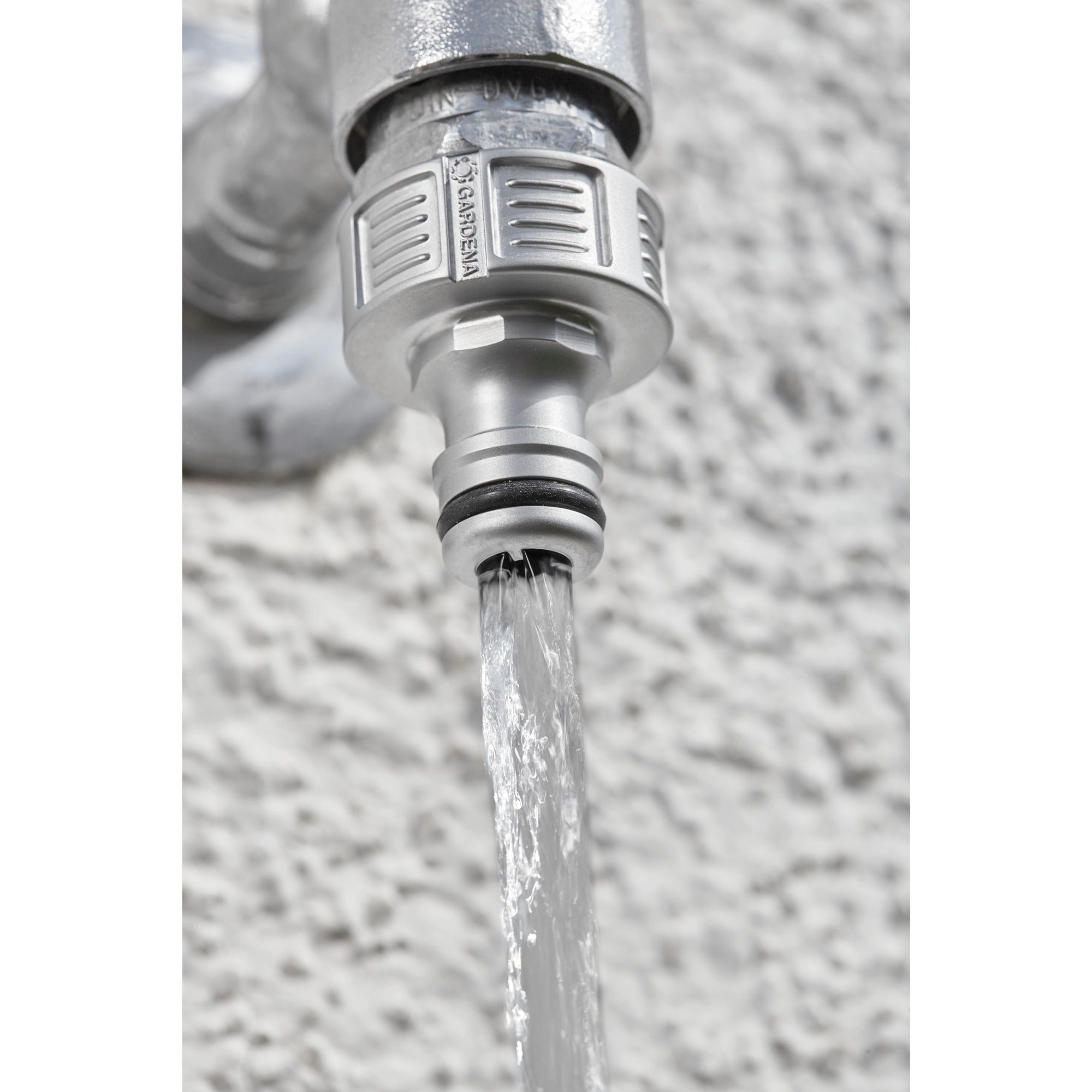 Gardena premium kraanstuk 21 mm (g 1 2 ) (zilver, 18240-50)