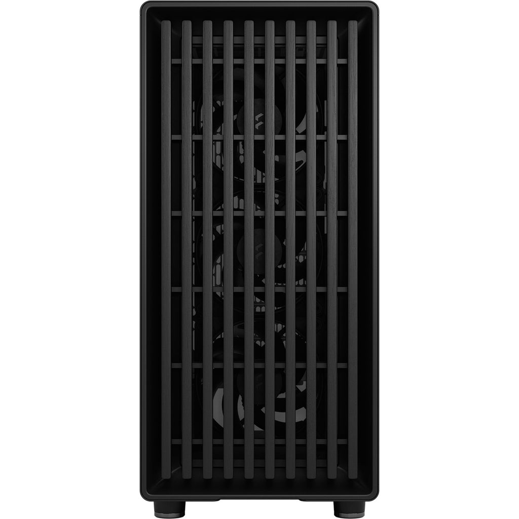 Fractal design north momentum edition midi tower behuizing (zwart houtkleur | 2x usb-a | 1x usb-c | tempered glass)